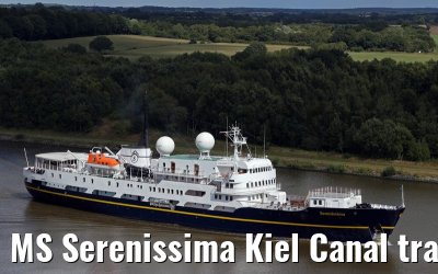 MS Serenissima Kiel Canal transit 15.08.2014