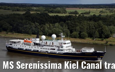 MS Serenissima Kiel Canal transit 15.08.2014