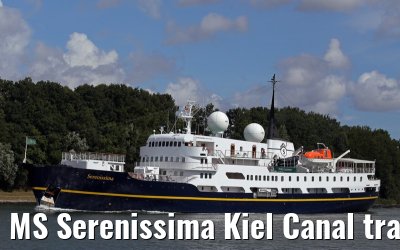 MS Serenissima Kiel Canal transit 15.08.2014