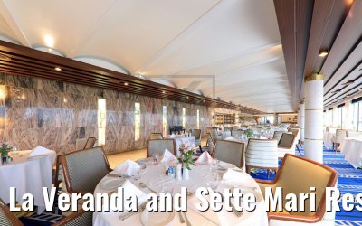 La Veranda and Sette Mari Restaurant Seven Seas Explorer