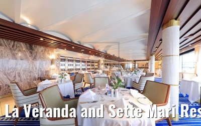 La Veranda and Sette Mari Restaurant Seven Seas Explorer