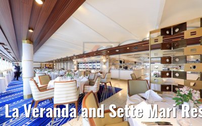 La Veranda and Sette Mari Restaurant Seven Seas Explorer
