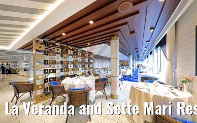 La Veranda and Sette Mari Restaurant Seven Seas Explorer