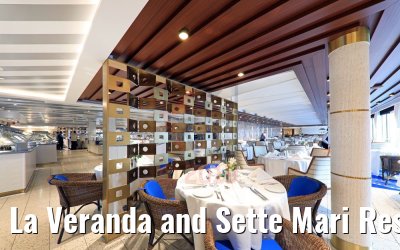 La Veranda and Sette Mari Restaurant Seven Seas Explorer