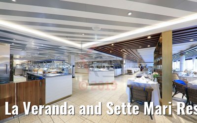 La Veranda and Sette Mari Restaurant Seven Seas Explorer