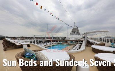 Sun Beds and Sundeck Seven Seas Explorer