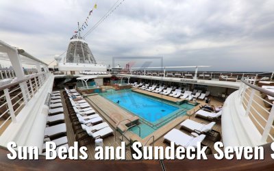 Sun Beds and Sundeck Seven Seas Explorer