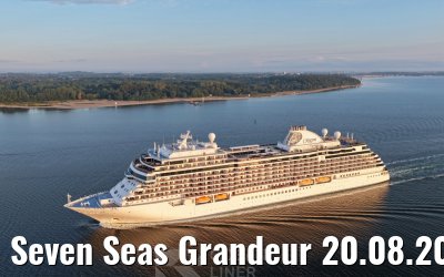 Seven Seas Grandeur 20.08.2026 Kiel sunrise