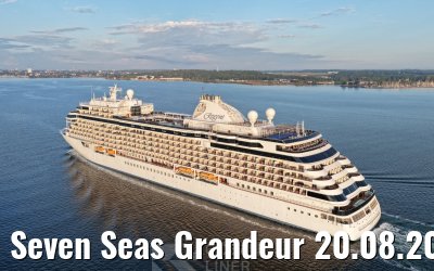 Seven Seas Grandeur 20.08.2026 Kiel sunrise