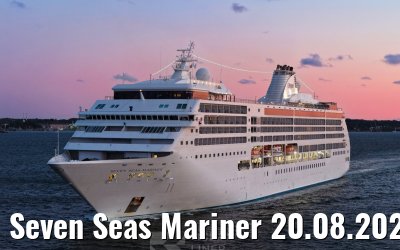 Seven Seas Mariner 20.08.2025 Kiel arrival