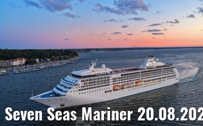 Seven Seas Mariner 20.08.2025 Kiel arrival