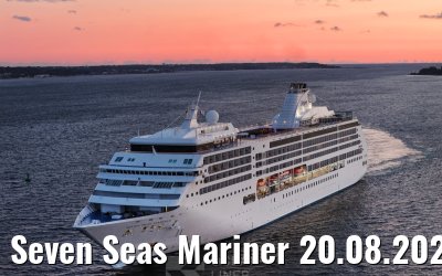 Seven Seas Mariner 20.08.2025 Kiel arrival