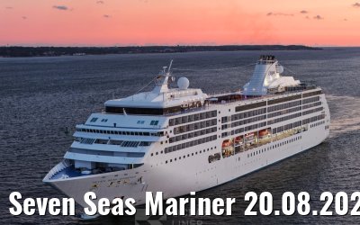 Seven Seas Mariner 20.08.2025 Kiel arrival
