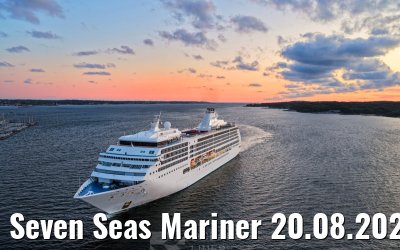 Seven Seas Mariner 20.08.2025 Kiel arrival