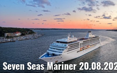 Seven Seas Mariner 20.08.2025 Kiel arrival