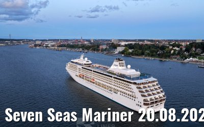 Seven Seas Mariner 20.08.2025 Kiel arrival