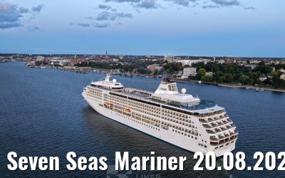 Seven Seas Mariner 20.08.2025 Kiel arrival