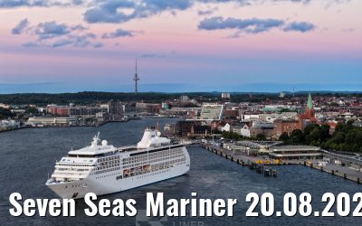 Seven Seas Mariner 20.08.2025 Kiel arrival