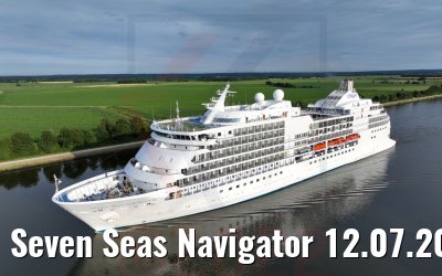 Seven Seas Navigator 12.07.2022 Nord-Ostsee-Kanal (Kiel Canal)