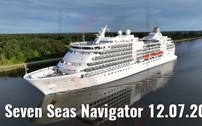 Seven Seas Navigator 12.07.2022 Nord-Ostsee-Kanal (Kiel Canal)