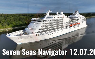 Seven Seas Navigator 12.07.2022 Nord-Ostsee-Kanal (Kiel Canal)