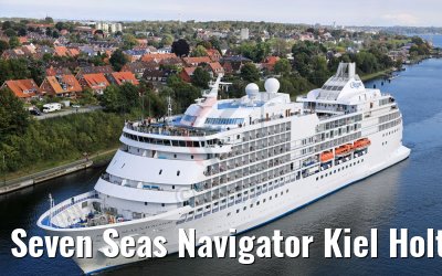 Seven Seas Navigator Kiel Holtenau locks 22.09.2017
