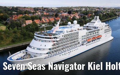 Seven Seas Navigator Kiel Holtenau locks 22.09.2017