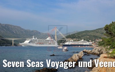 Seven Seas Voyager und Veendam 17.06.2019 Dubrovnik K.Kaulfuss