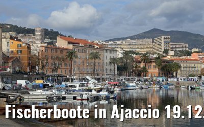 Fischerboote in Ajaccio 19.12.2015