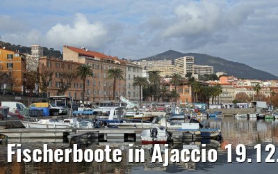 Fischerboote in Ajaccio 19.12.2015