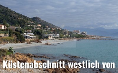 Küstenabschnitt westlich von Ajaccio, Korsika, 19.12.2015