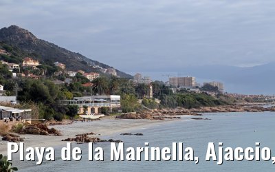 Playa de la Marinella, Ajaccio, Korsika 19.12.2015