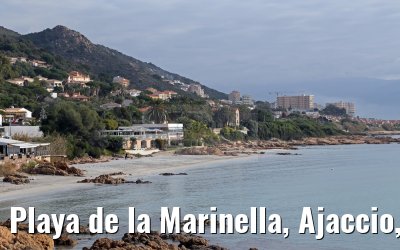 Playa de la Marinella, Ajaccio, Korsika 19.12.2015