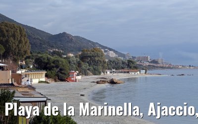 Playa de la Marinella, Ajaccio, Korsika 19.12.2015