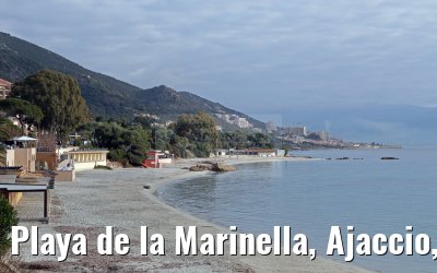 Playa de la Marinella, Ajaccio, Korsika 19.12.2015