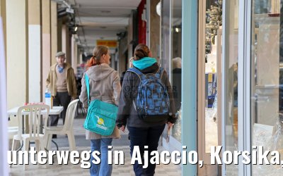 unterwegs in Ajaccio, Korsika, 19.12.2015