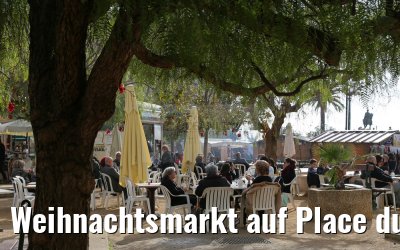 Weihnachtsmarkt auf Place du General de Gaulle, Ajaccio