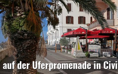 auf der Uferpromenade in Civitavecchia 21.12.2015