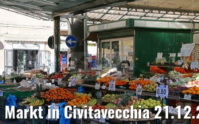 Markt in Civitavecchia 21.12.2015