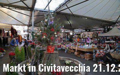 Markt in Civitavecchia 21.12.2015