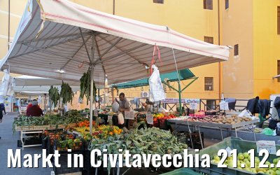 Markt in Civitavecchia 21.12.2015