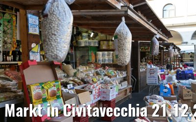 Markt in Civitavecchia 21.12.2015