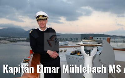 Kapitän Elmar Mühlebach MS Artania 20.12.2015