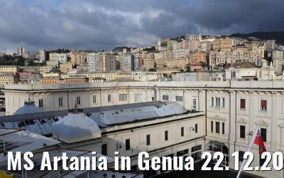 MS Artania in Genua 22.12.2015
