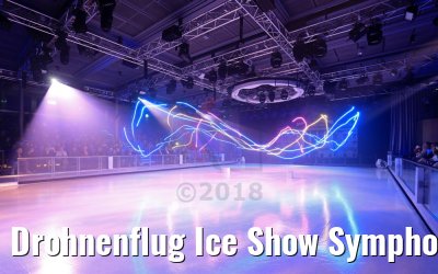 Drohnenflug Ice Show Symphony of the Seas