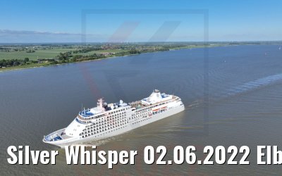 Silver Whisper 02.06.2022 Elbe