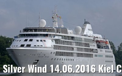 Silver Wind 14.06.2016 Kiel Canal