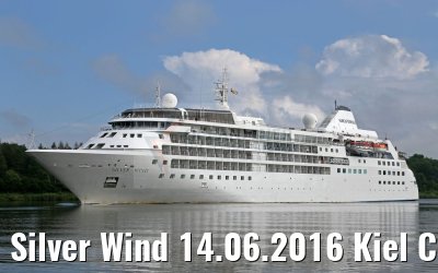 Silver Wind 14.06.2016 Kiel Canal