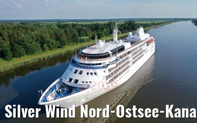 Silver Wind Nord-Ostsee-Kanal 14.06.2019