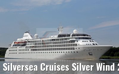 Silversea Cruises Silver Wind 23.07.2016 Kiel Canal transit